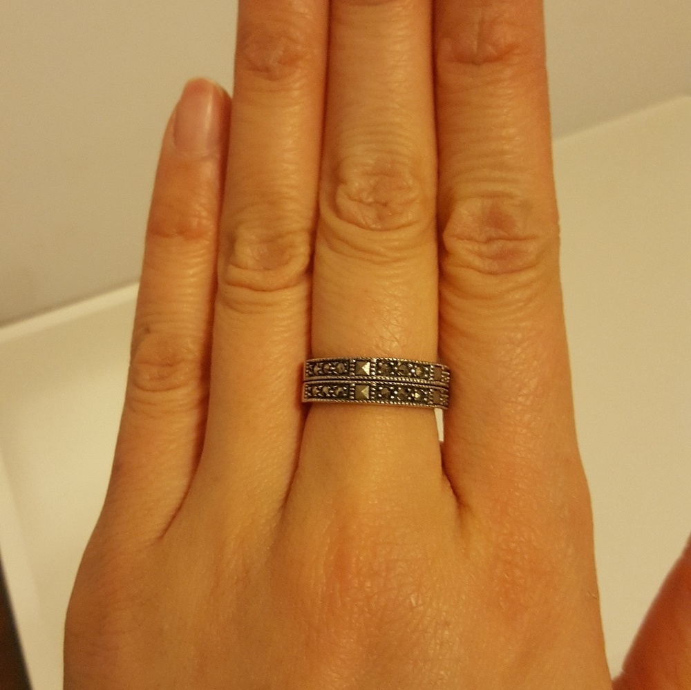 Authentic Judith Jack Stacking Rings - image 2